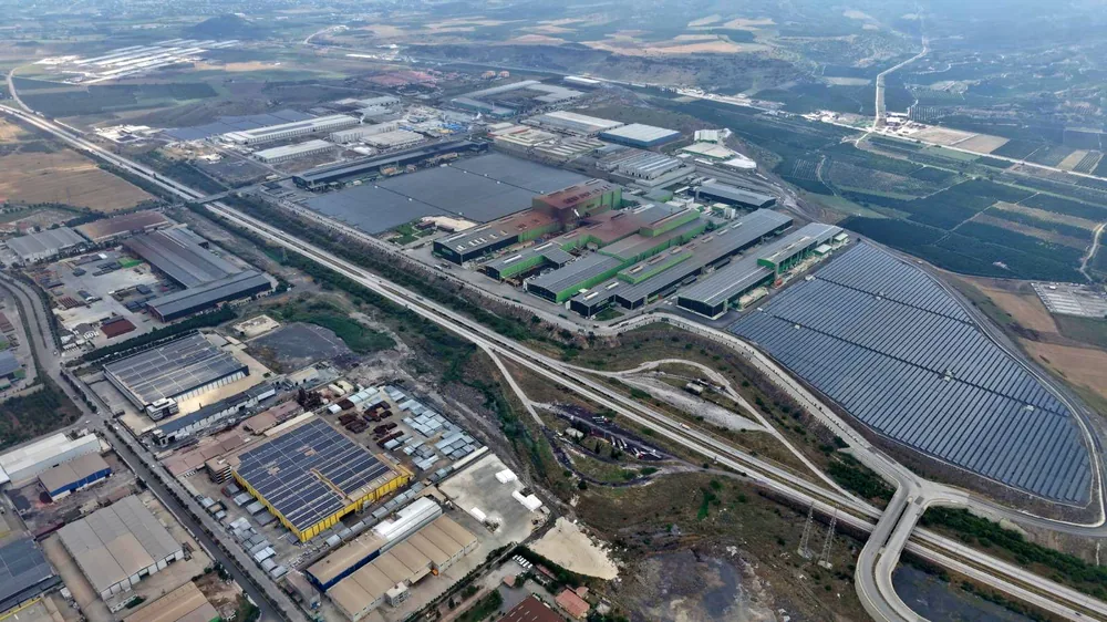 Osmaniye OSB’de Güneş Enerjisi Kapasitesi 28 Kat Artarak 210 MW’a Ulaştı