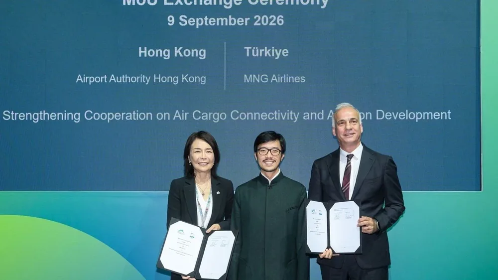 MNG Hava Yolları, Hong Kong Uluslararası Havalimanı ile Belt & Road Çerçevesinde Kargo İş Birliğine İmza Attı