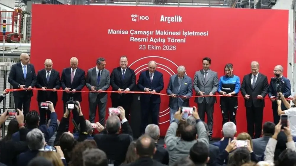 Arçelik’in Manisa Çamaşır Makinesi Tesisi 200 Milyon Euro Yatırımla Açıldı: 4 Milyon Ürün Kapasitesi ve %44 İhracat