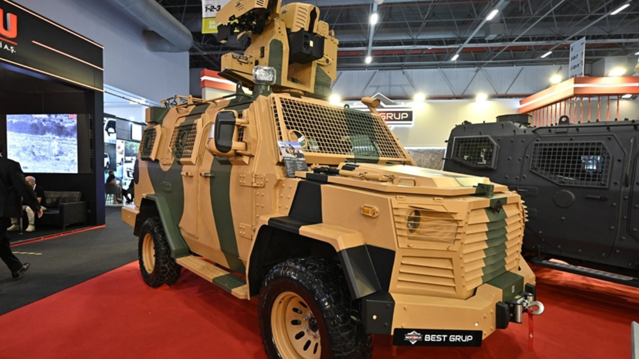 AŞKAR-II Zırhlı Muharebe Aracı KKTC Güvenlik Güçlerine Hizmet Verecek