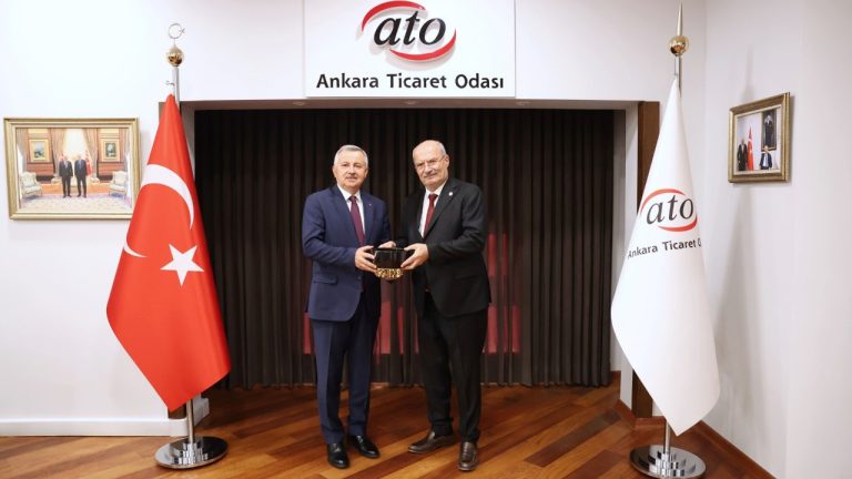 Moldova Büyükelçisinden ATO’ya Veda Ziyareti: İş Birliği Vurgusu