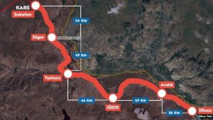 Zengezur Koridoru’nda Tarihi Adım: Demiryolu Hattının Temeli Atılıyor