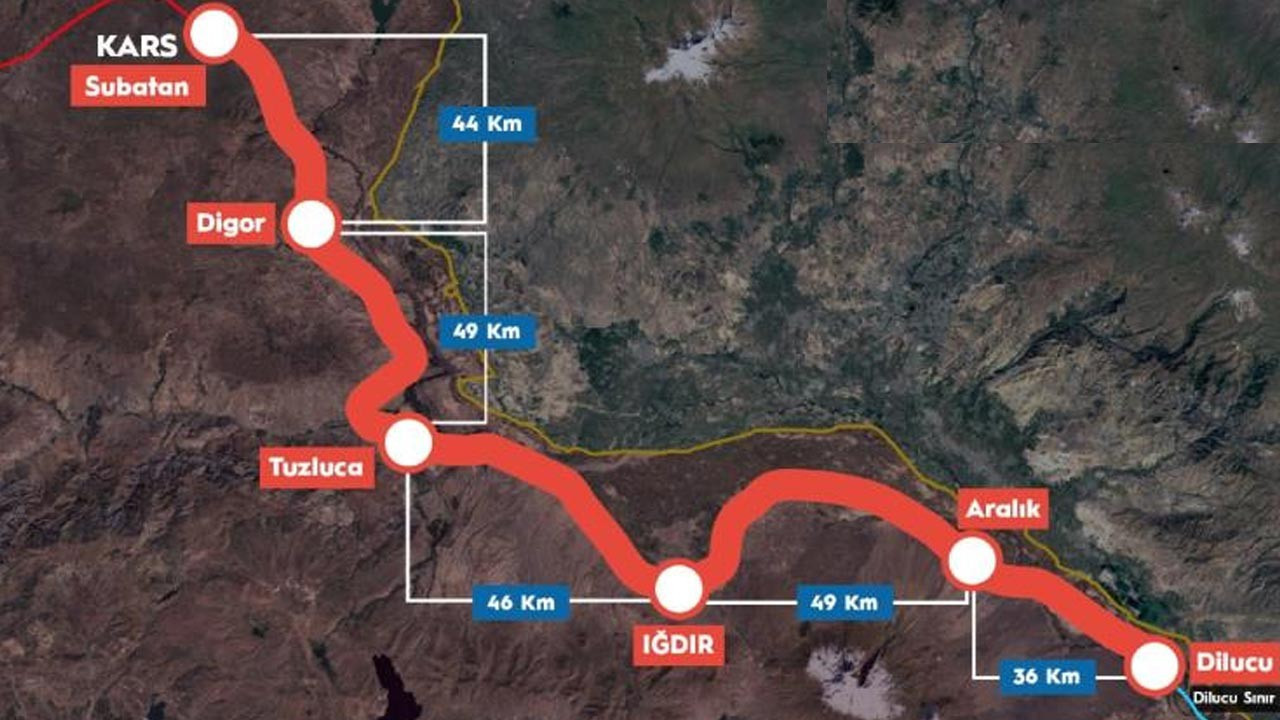 Zengezur Koridoru’nda Tarihi Adım: Demiryolu Hattının Temeli Atılıyor
