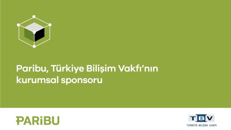 Paribu’dan Türkiye Bilişim Vakfı’na Kurumsal Sponsorluk Desteği