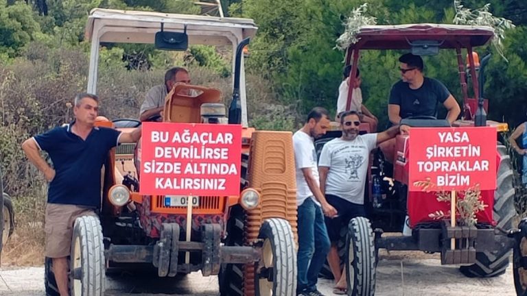 Akbelen Köylülerinden Maden Yasası Protestosu: “Topraklarımızı Vermeyeceğiz!”