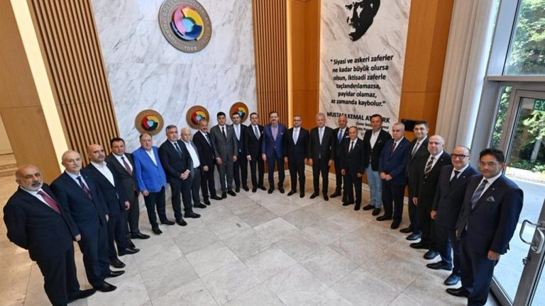 Hisarcıklıoğlu’ndan TCMB Başkanı Karahan’a Ziyaret: Reel Sektörün Talepleri İletildi