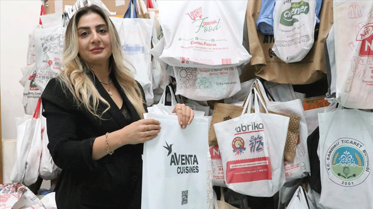 Kadın Girişimciden Çevre Dostu Bez Çanta İhracatı: 16 Kişiye İstihdam