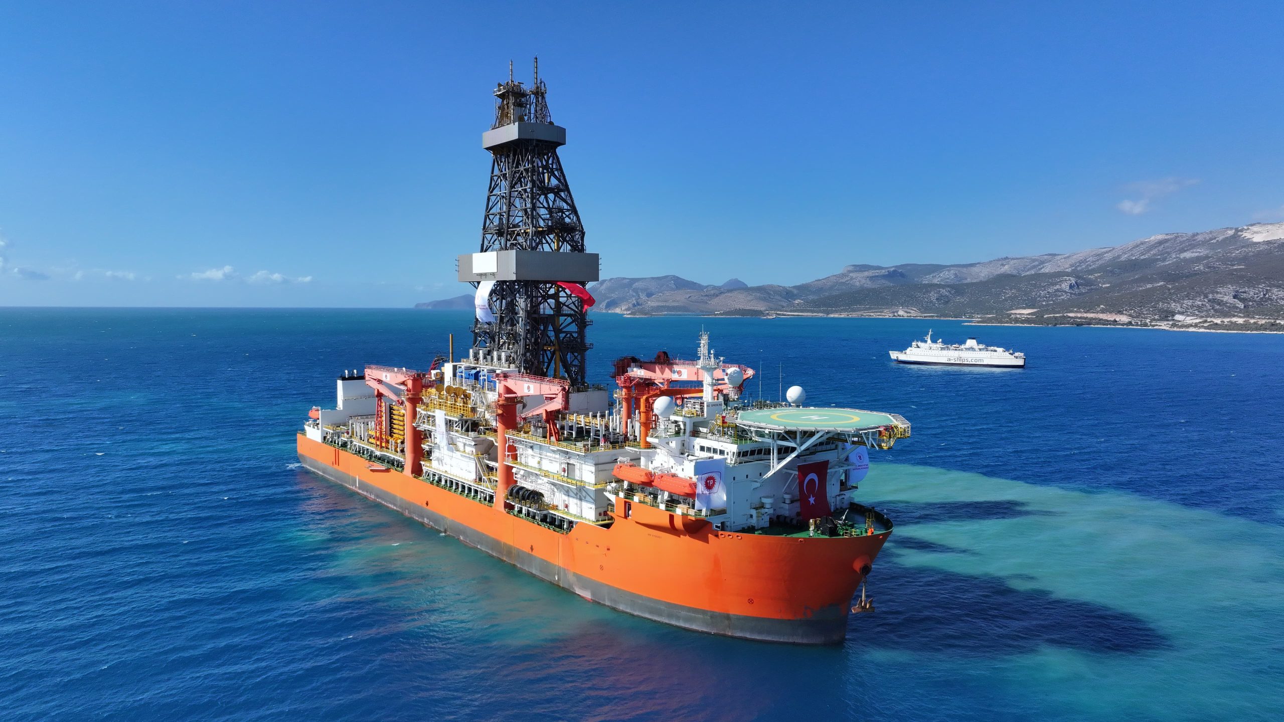 Yeni Sondaj Gemisi Mersin’de: Türkiye’nin Enerji Bağımsızlığına Dev Adım