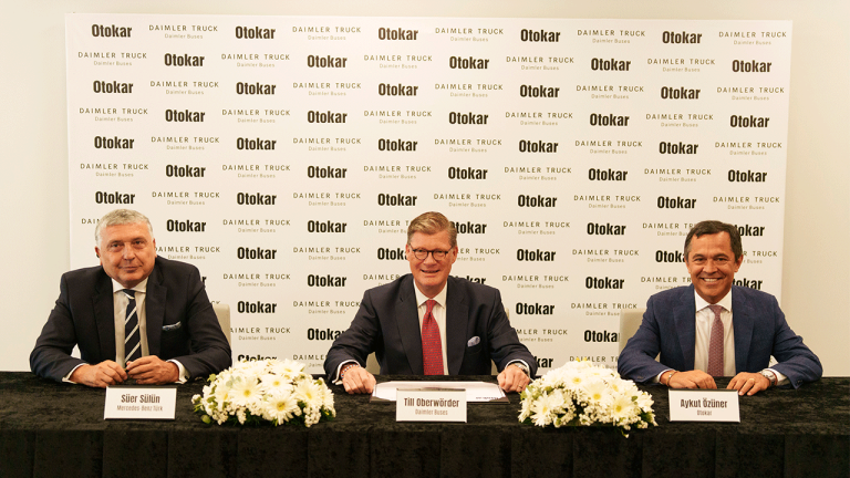 Otokar ve Daimler Buses’tan Dev İş Birliği: Mercedes-Benz Conecto Türkiye’de Üretilecek
