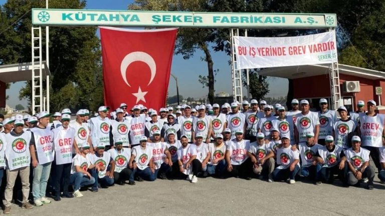Kütahya Şeker Fabrikası’nda Grev Sona Erdi: Toplu Sözleşme İmzalandı
