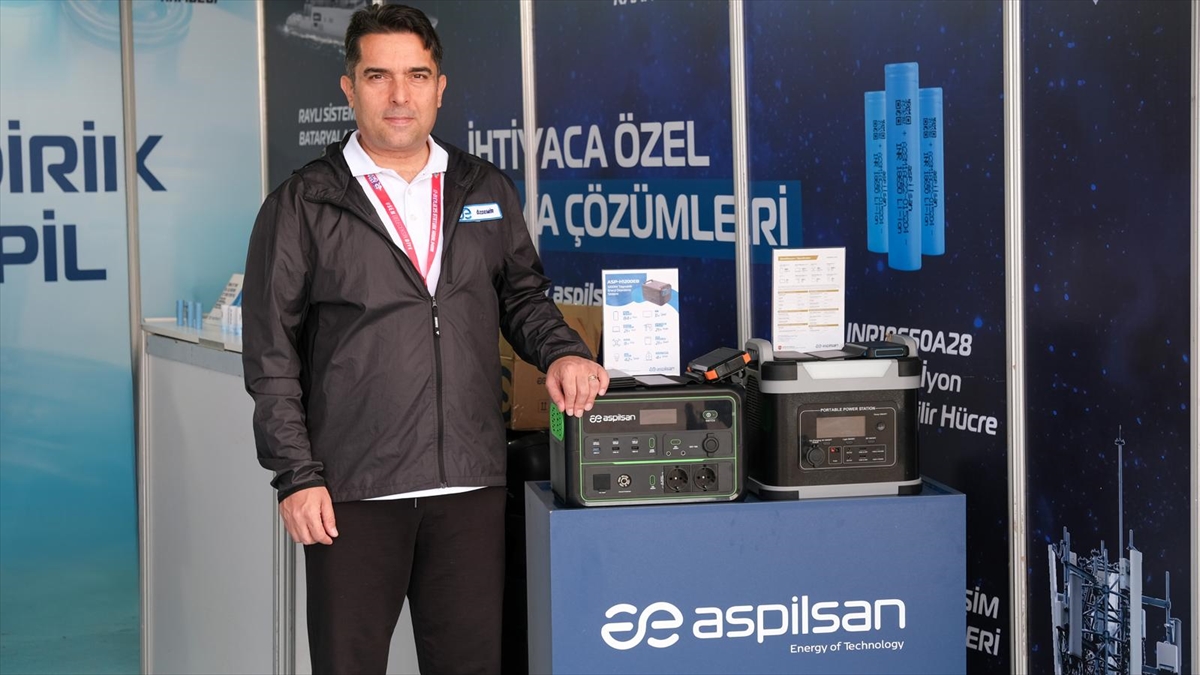 ASPİLSAN Enerji, TEKNOFEST’te Milli Batarya Çözümlerini Tanıttı