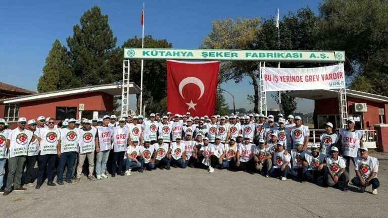 Kütahya Şeker’de Grev Sona Erdi: İşçi ve İşveren Anlaştı, Yeni Dönem Başladı