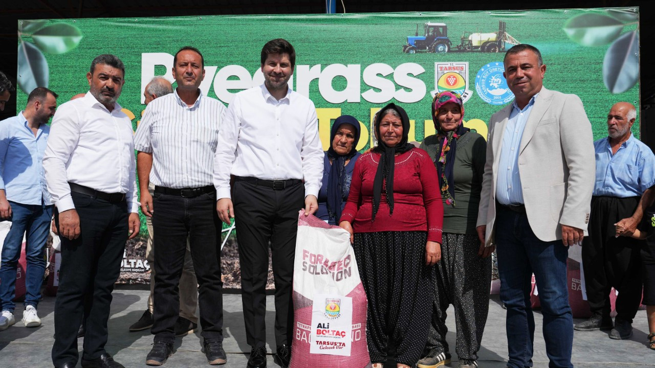 Tarsus Belediyesi’nden Üreticiye Yüzde 50 Hibe Tohum Desteği