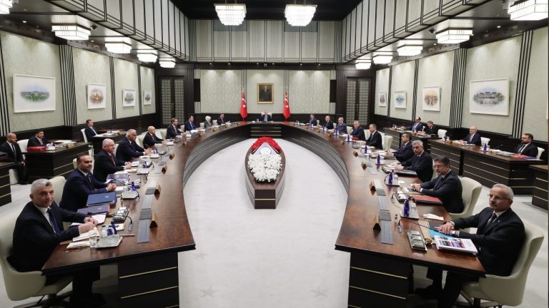 Kabine Toplantısı: Terörle Mücadele, Enflasyon, Gazze ve Diplomasi Gündemde