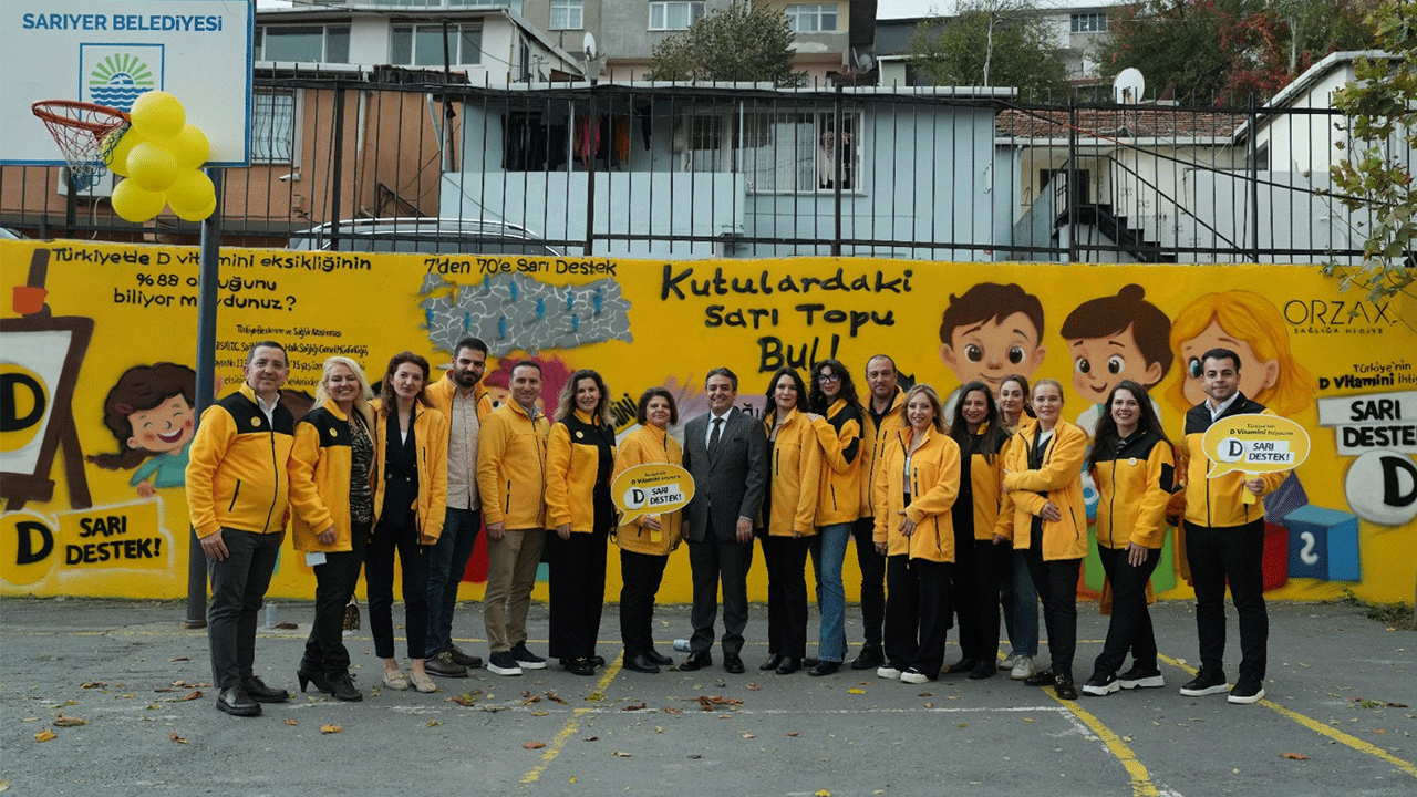 Orzax’tan “Sarı Destek” ile Eğitime Anlamlı Katkı: D Vitamini Farkındalığı Artıyor