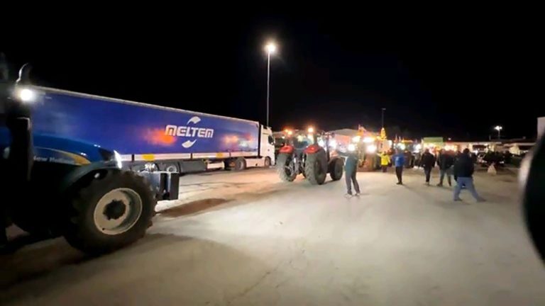 Yunanistan Çiftçi Eylemi İpsala’yı Vurdu: Sınır Kapısı Geçişlere Kapandı