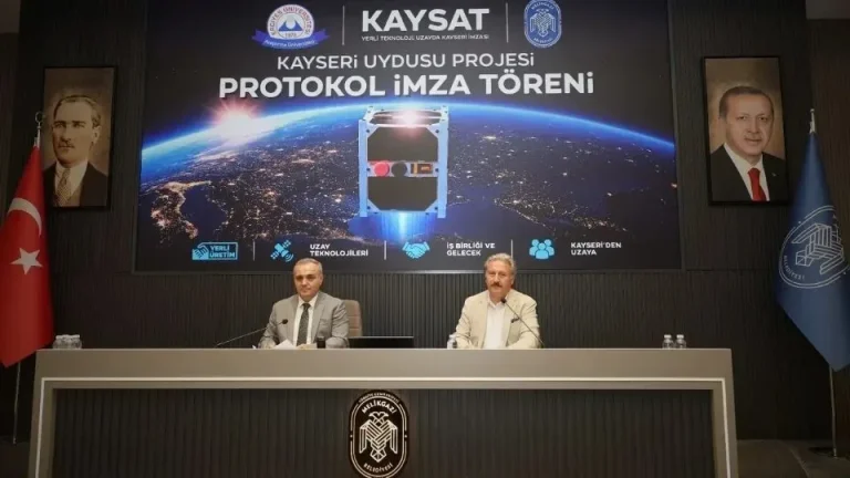 Türkiye’nin İlk Yerli Meteoroloji Uydusu Kayseri’den Havalanacak