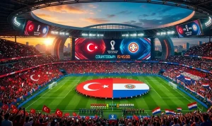 Türkiye-Paraguay Dünya Kupası Maçı İçin Geri Sayım Başladı!