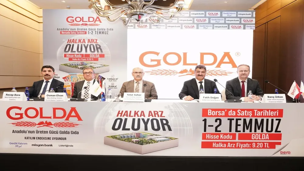 Golda Gıda Halka Arzı ile Borsada Yeni Bir Dönem Başlıyor