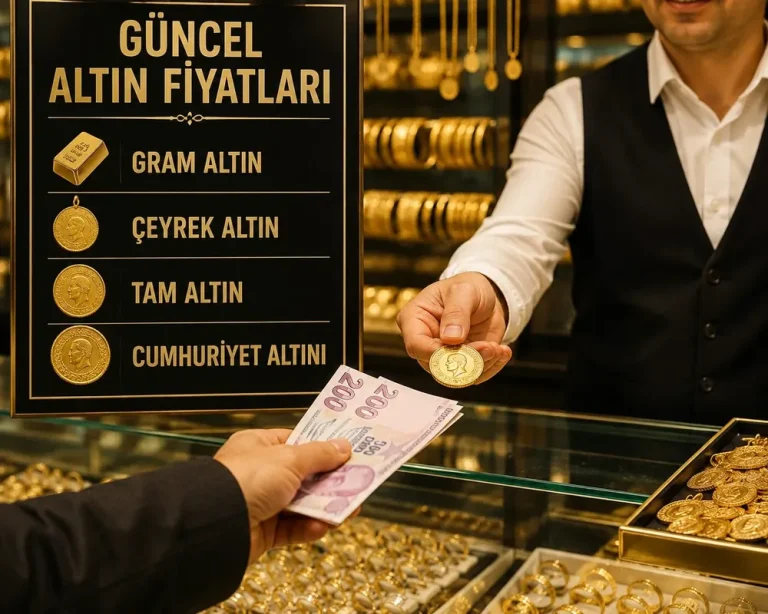 9 Ağustos 2026 Altın Fiyatları: Gram, Çeyrek, Yarım ve Tam Altın Ne Kadar?