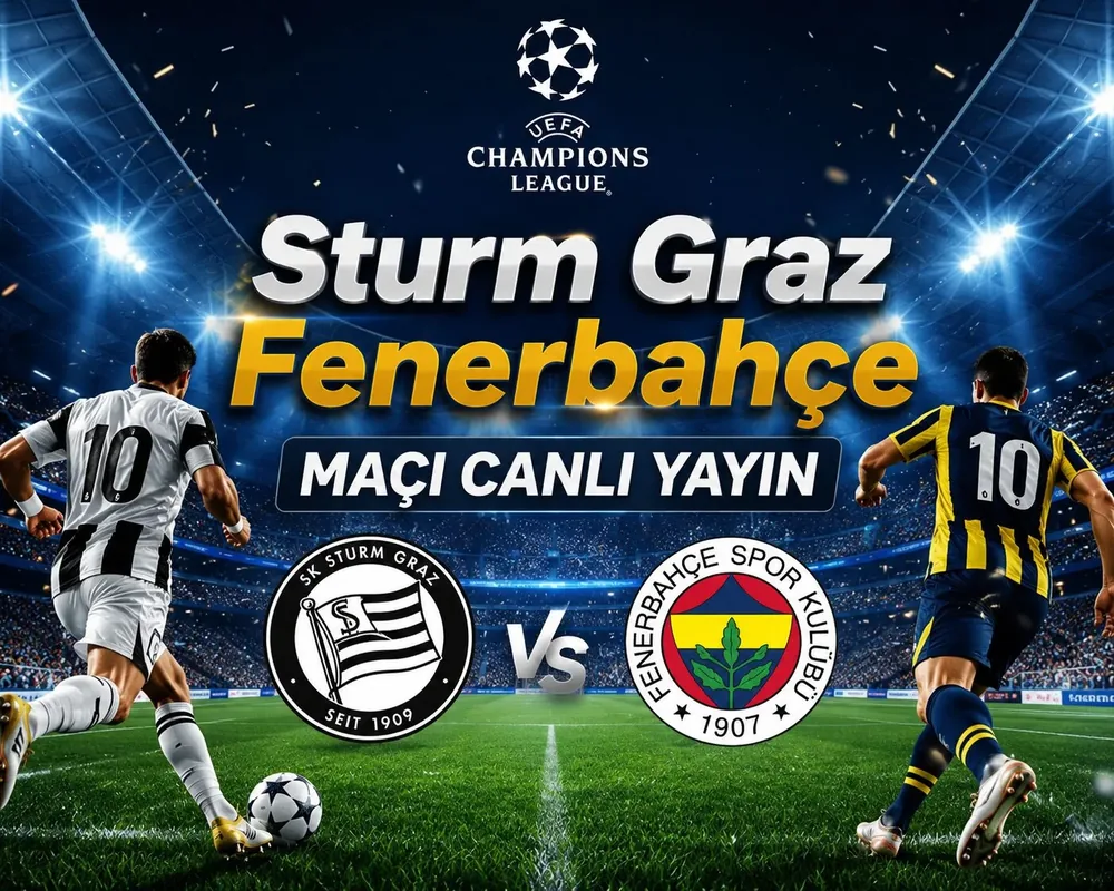 Fenerbahçe Sturm Graz Maçı Canlı İzle, TV100 Canlı Yayın Linki ve Şampiyonlar Ligi 3. Ön Eleme Turu Rövanşı