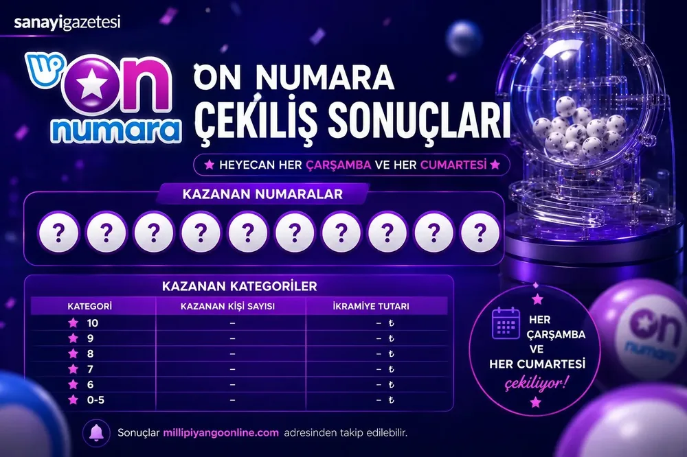 On Numara Çekiliş Sonuçları 10 Ağustos 2026: Kazanan Numaraları ve İkramiye Dağılımı