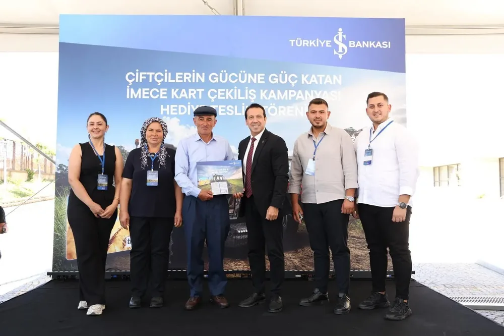 İş Bankası’nın İmeceKart Kampanyası: 222.139 Çiftçiye Traktör ve Akıllı Tarım Teknolojileri