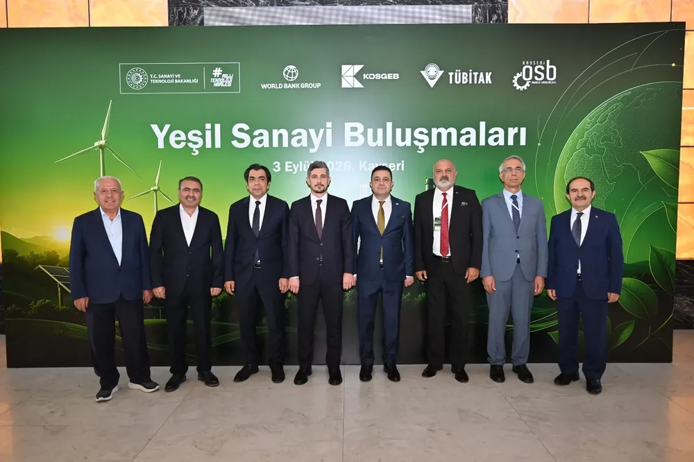 Kayseri OSB’de “Yeşil Sanayi Buluşması” Düzenlendi, Sektörün Finansal ve Çevresel Zorlukları Masaya Yatırıldı