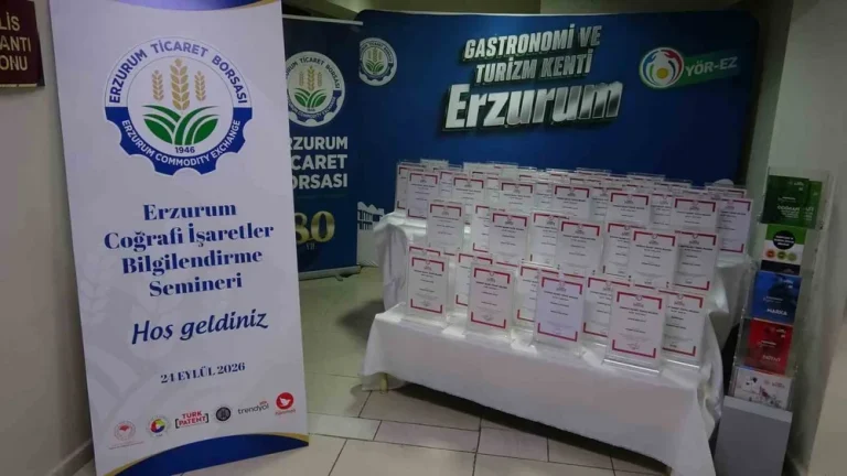 Erzurum’da Coğrafi İşaretli Ürün Sayısı 62’ye Ulaştı, 81’e Çıkma Hedefiyle Ekonomik Canlanma