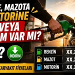 19 Eylül 2026’da Motorin Fiyatına 4,09 TL İndirim; Benzin ve LPG’de Değişim Yok