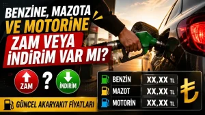 19 Eylül 2026’da Motorin Fiyatına 4,09 TL İndirim; Benzin ve LPG’de Değişim Yok
