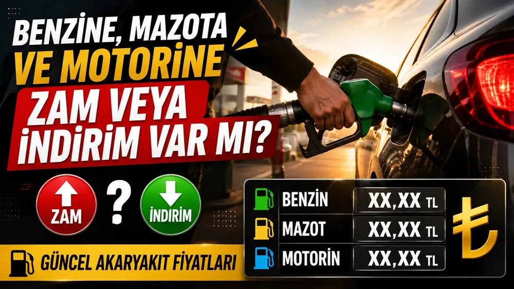 19 Eylül 2026’da Motorin Fiyatına 4,09 TL İndirim; Benzin ve LPG’de Değişim Yok